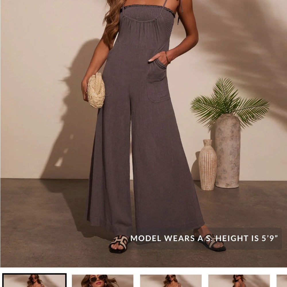 Paradise Pause Smocked Bust Jumpsuit